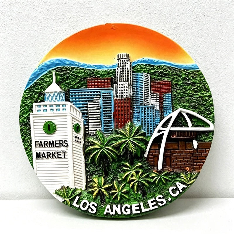US Travel Souvenir Refrigerator Fridge Magnet - American Landmark Fridge Decor