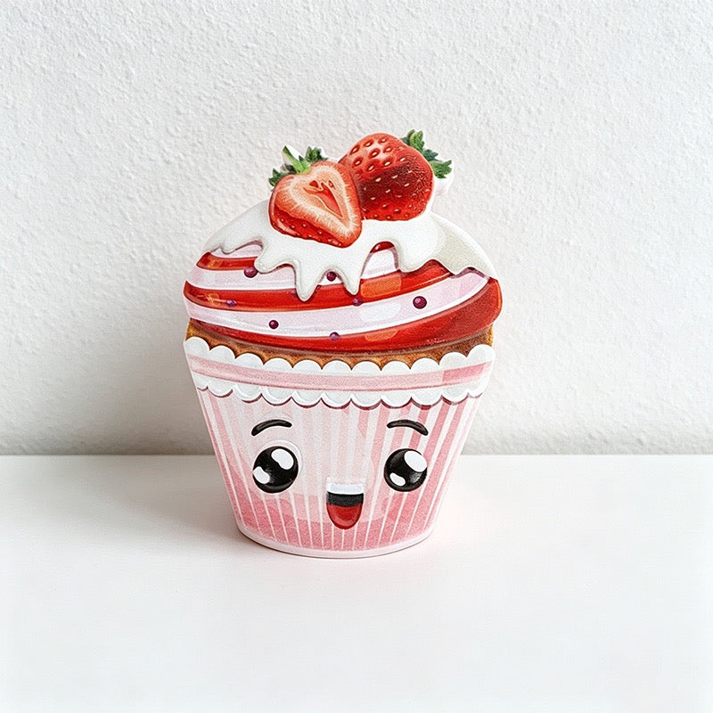 CouldNook 3D Miniature Food Fridge Magnets - Cute Kitchen Decor (Set of 6)