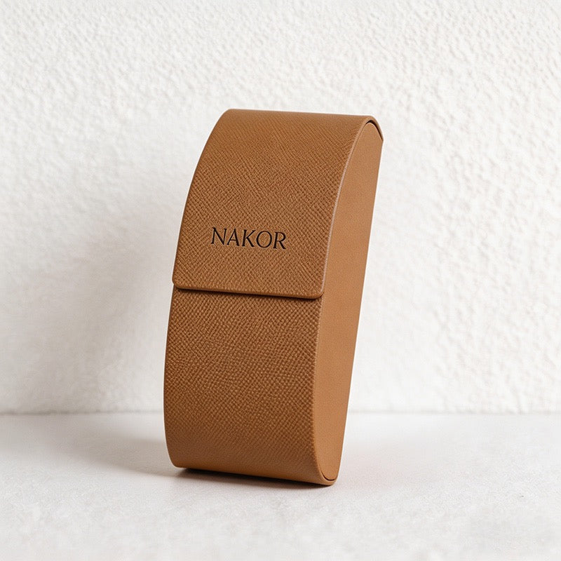 CouldNook Oversized PU Glasses Case - Italian Minimalist Sunglasses Protector