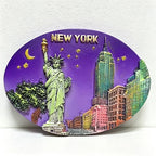 US Travel Souvenir Refrigerator Fridge Magnet - American Landmark Fridge Decor