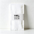CouldNook Fringed Cotton Linen Napkin - Rustic Wabi-Sabi Dining Cloth