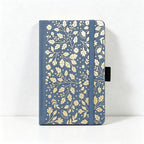 CouldNook Premium A6 Pocket Notebook - Gold Foil Faux Leather Journal