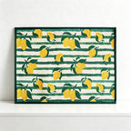 CouldNook Woven Dining Placemat - Mediterranean Coastal Print Mat