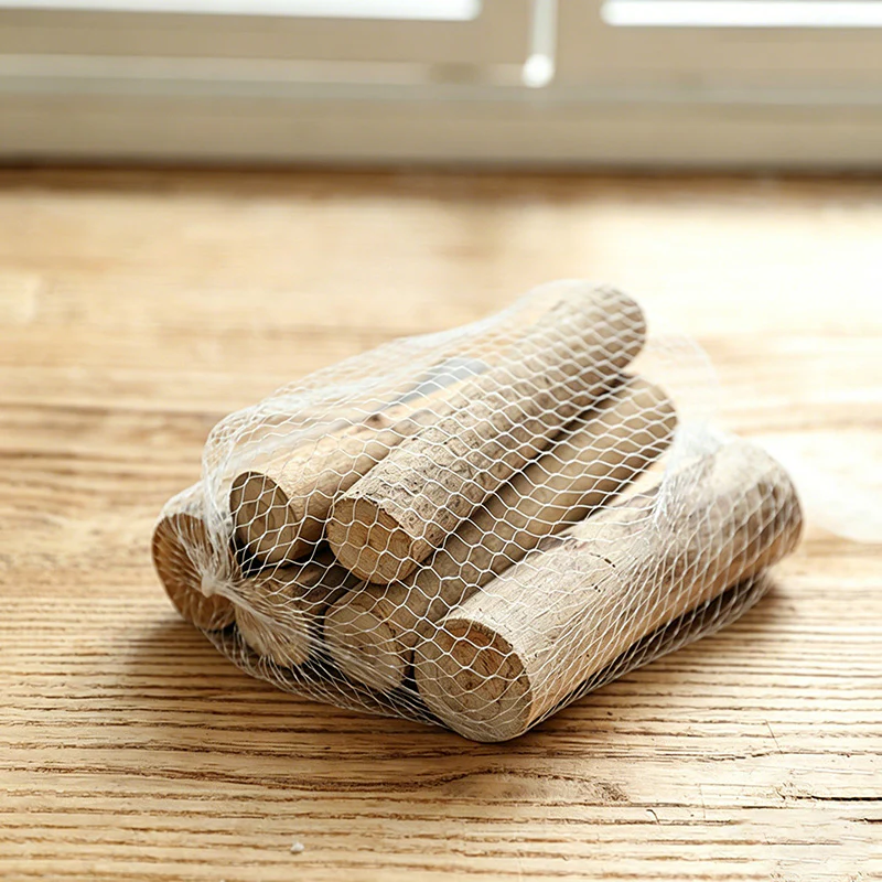 Natural Wood Logs Wall Decor 5-Inches Long- Christmas Rustic Craft Ornaments（6PCS）