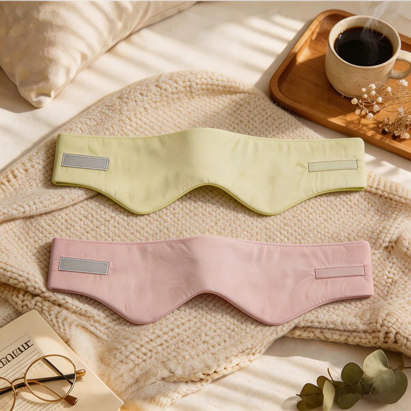 CouldNook Reversible Sleep Mask - Cooling & Warm 360° Blackout Eye Mask with Noise Reduction