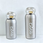 CouldNook Rhinestone Tumblers-6oz Stainless Steel Vacuum Insulated U-Shaped Eggshell Coffee Cup with Straw