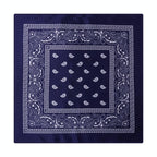 Paisley Print Culinary Bandanas - Polyester Square Headscarf(Set of 10)