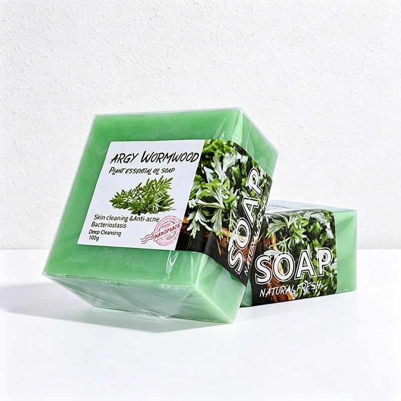 CouldNook Natural Plant Essential Oil Square Soap Bar - Face & Body Cleanser
