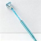 CouldNook Pen-Large Diamond Top Crystal Glitter Retractable Ballpoint Pen Custom Logo Gift Pen for Office Advertising