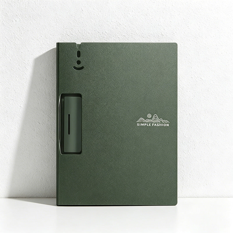 CouldNook Minimalist Matte A4 Clipboard - Premium Monochrome Writing Pad & File Holder