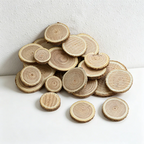 Natural Wood Slices Wall Decor - Christmas DIY Craft Ornaments(120PCS)