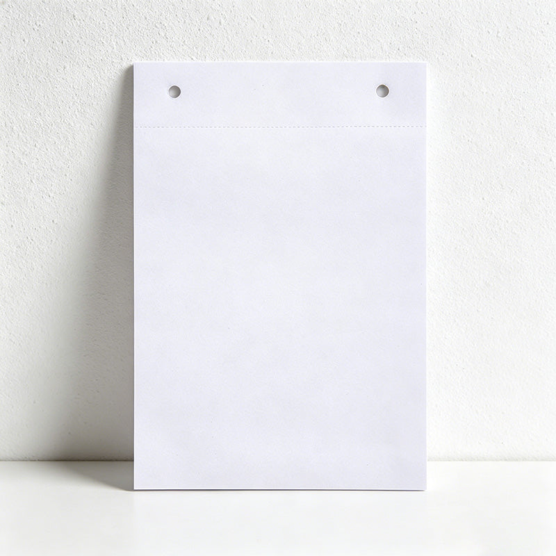 CouldNook Minimalist A5 Clipboard Notepad - Tear-Off Desk Memo Pad (150 Sheets)