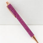 CouldNook Pen-Bling Bling Rhinestone Paved Retractable Metal Ballpoint Pen Luxury Gift Pen for Office School Wedding