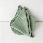 CouldNook 100% Pure Linen Napkin - Premium Rustic Table Cloth