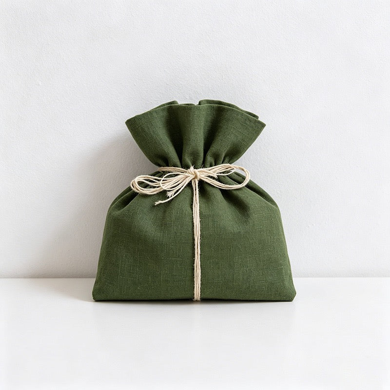 CouldNook Pure Linen Napkin - Premium Rustic Tea Towel (Small)