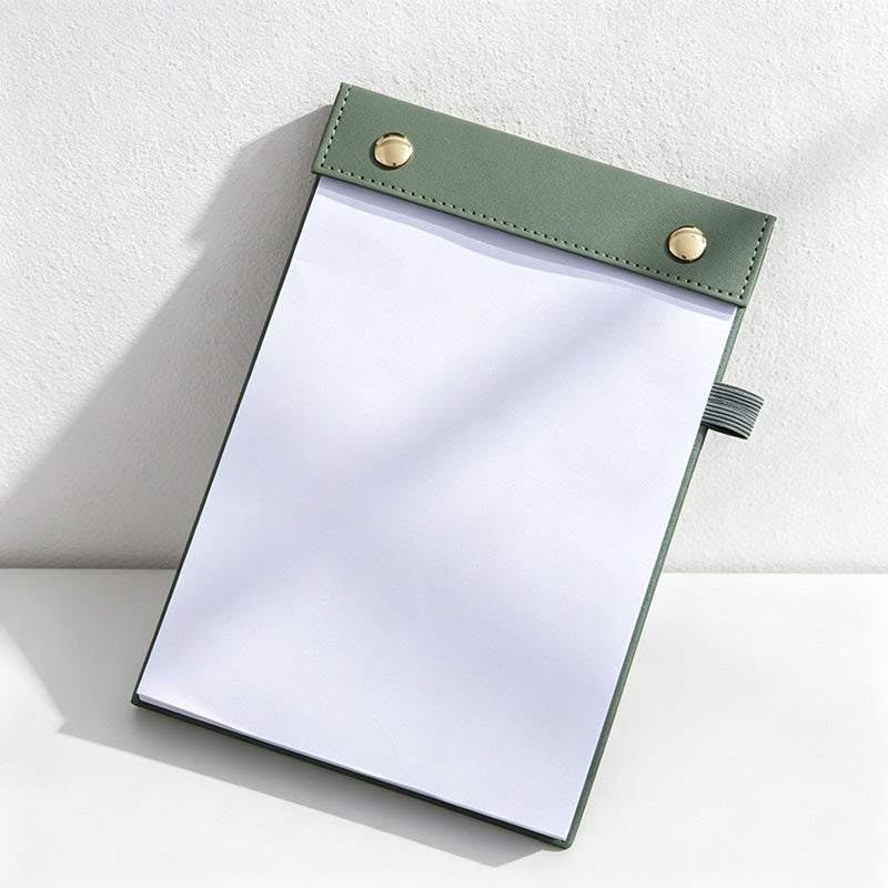 CouldNook Minimalist A5 Clipboard Notepad - Tear-Off Desk Memo Pad (150 Sheets)