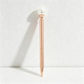CouldNook Elegant Pearl Ballpoint Pen - Aesthetic Twist Metal Pen (1.0mm)