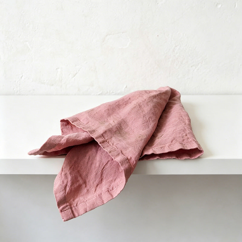 CouldNook 100% Pure Linen Napkin - Premium Rustic Table Cloth