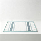 CouldNook Woven Cotton Placemat - Classic French Stripe Dining Mat