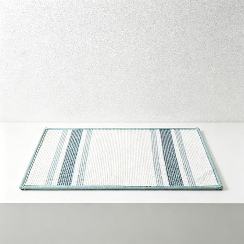 CouldNook Woven Cotton Placemat - Classic French Stripe Dining Mat