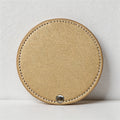 CouldNook PU Leather Rotating Compact Mirror - Portable Round Travel Mirror