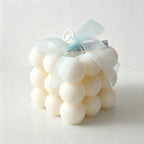 CouldNook Aesthetic Bubble Cube Scented Candle - Pastel Rubik's Aromatherapy Gift