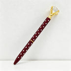 CouldNook Pen-Large Diamond Top Twist Retractable Metal Ballpoint Pen Custom Logo Gift Pen for Office Advertising School