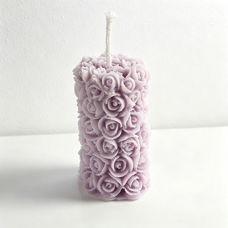 CouldNook Scented Candles - Handmade Sculpted Rose Shaped Candle