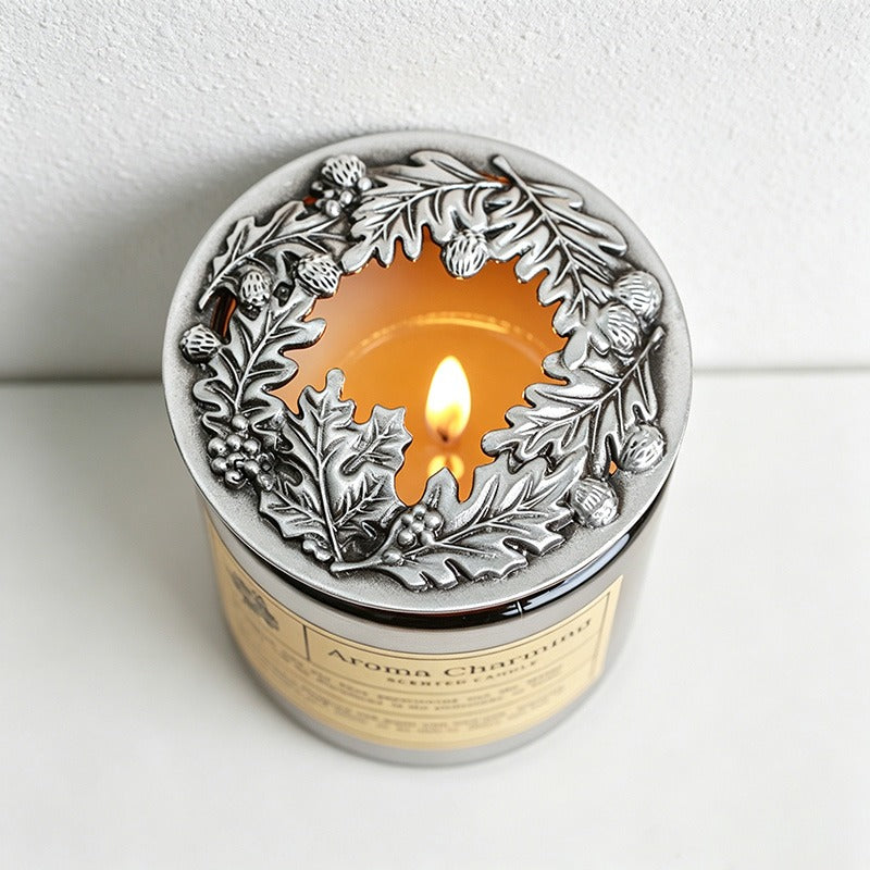 Metal Candle Toppers Candle Making Kits - Vintage Alloy Candle Accessories