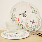 CouldNook Round Cotton Rope Mat - Strawberry and Floral Options