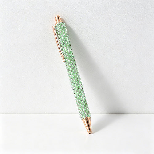 CouldNook Bling Rhinestone Ballpoint Pen - Sparkly Retractable Metal Pen (1.0mm)