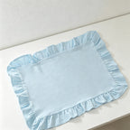 CouldNook French Style Cotton Ruffled Napkins & Placemats – Reusable Table Linens for Dining & Decor
