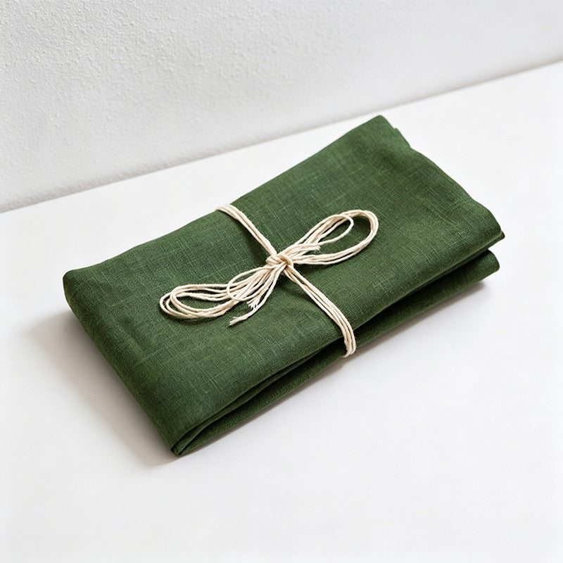 CouldNook 100% Pure Linen Napkin - Premium Rustic Table Cloth