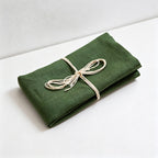 CouldNook 100% Pure Linen Napkin - Premium Rustic Table Cloth