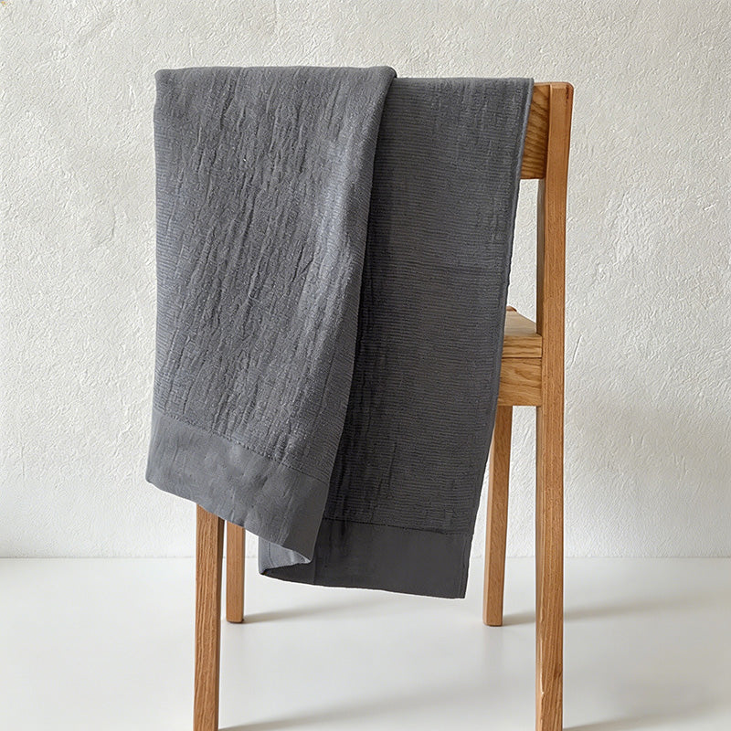 CouldNook Crinkle Muslin Towel - Japanese Style Gauze Bath & Face Towel