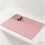 CouldNook Premium Faux Leather Placemat - Modern Waterproof & Wipeable PVC Table Mat