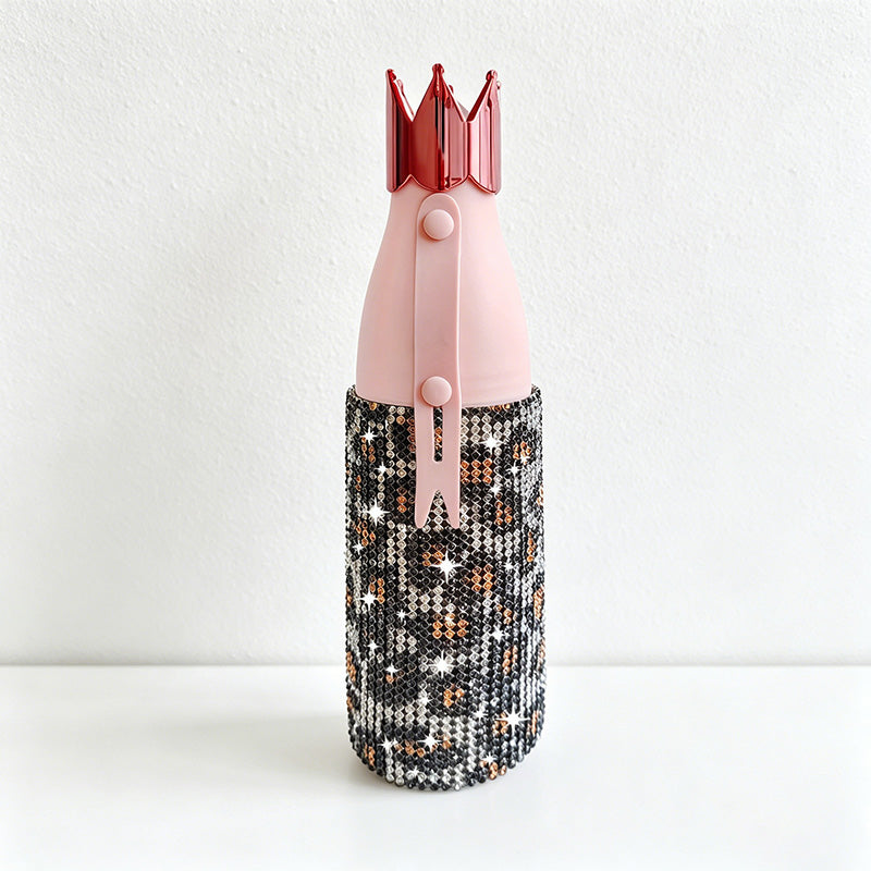 CouldNook Insulated Tumblers-12oz Rhinestone Stainless Steel Vacuum Insulated Crown Tumbler