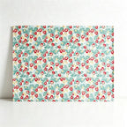 CouldNook Floral Cotton Tea Towel - Colorful Kitchen Table Accent