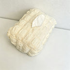 Puff Waffle Fabric Tissue Box - Car Hanging Napkin Holder