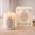 CouldNook Scented Candles - French Vintage Floral Glass Jar Candle