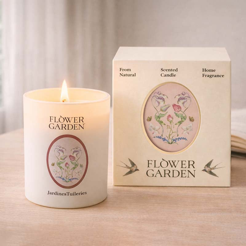 CouldNook Scented Candles - French Vintage Floral Glass Jar Candle