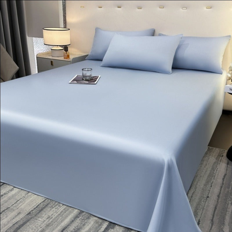 CouldNook Premium Lyocell Tencel Flat Sheet - Silky Smooth Quiet Luxury