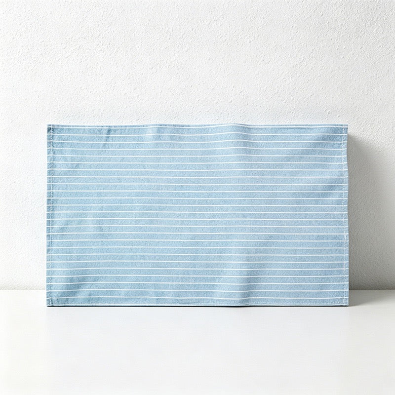 CouldNook Striped & Checkered Napkins – Reusable Fabric Table Linens for Dining