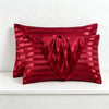 Burgundy / Queen Size/Set Of 2