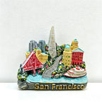 US Travel Souvenir Refrigerator Fridge Magnet - American Landmark Fridge Decor