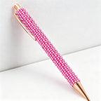 CouldNook Bling Rhinestone Ballpoint Pen - Sparkly Retractable Metal Pen (1.0mm)