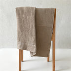 CouldNook Crinkle Muslin Towel - Japanese Style Gauze Bath & Face Towel
