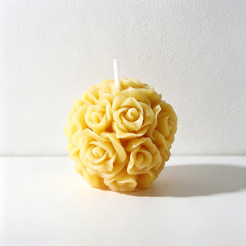 CouldNook Scented Candles - Handmade Sculpted Rose Shaped Candle