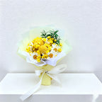 Mini Dried Flower Car Air Vent Clip, Preserved Fresh Flower Aromatherapy Diffuser with 2ml Perfume