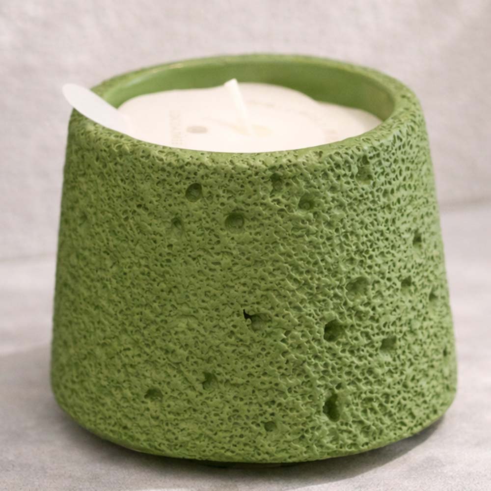 CouldNook Scented Candles - Textured Cement Shell Soy Wax Candle
